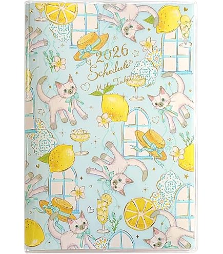 Amazon.co.jp: Tomoko Hayashi Close-Pin 2024 B6 Weekly Cat and